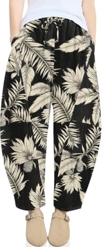 Womens Corduroy Baggy Harem Pants
