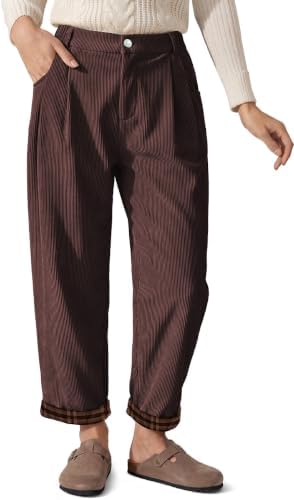 Women's Straight Leg Corduroy Harem Pants