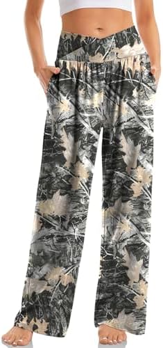Womens Wide Leg Casual Loose Pants Yoga Sweatpants